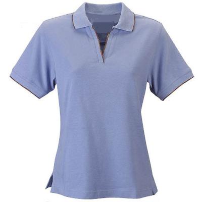 China Custom Fit Anti-wrinkle Soft Touch Polo Shirt Women's Shirt Design Cute Polo T-shirt for sale