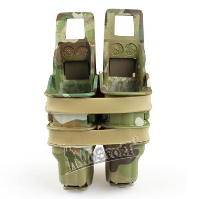 China Tactical Gun Mag Pouch Magazine Holster Molle MAG Vest Accessories FAST Military Wosport Gear Tactical Accessories for sale