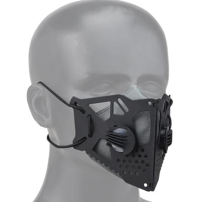 China Folding Tactical Mask Wosport Equipment Lightweight Butterfly Shape Mask With Filter Underlay For Airsoft Painball for sale