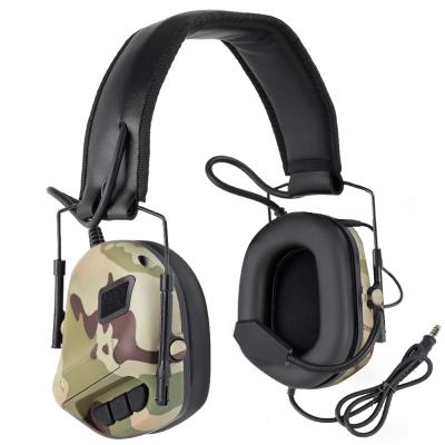 China Headband Wosport Tactical Helmet 5.0 Head Wear Noiseless Canceling Airsoft Paintball Sound Pickup Earphone for sale