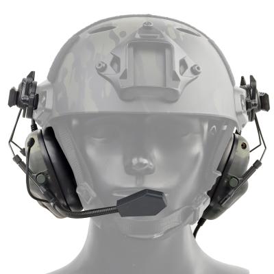 China Tactical Helmet Wear WoSporT Earphone 5.0 Military Helmet Wearing With Noise Canceling Airsoft Paintball Sound Pickup Helmet for sale