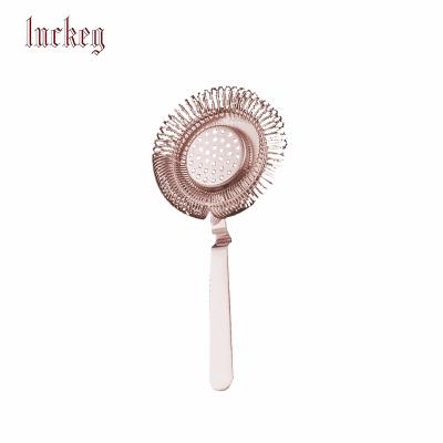 China Durable Factory Direct Bartender Stainless Steel Ice Bar Tool Cocktail Mixing Strainer for sale