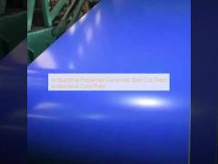 Antibacterial Prepainted Galvanised Steel Coil Sheet  Antibacterial Color Plate