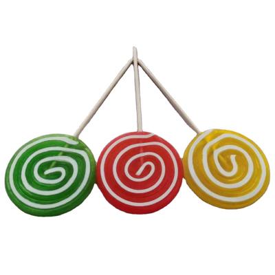 China Full Size Hot Sale Rainbow Swirl Lollipop for sale