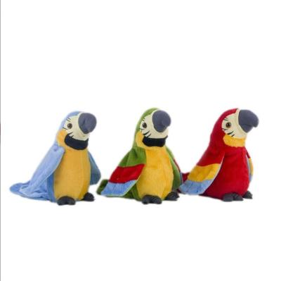 China Gift Talking Parrot No Matter What You Say Will Repeat What You Say Funny Parrot Learning Talking Toys for sale