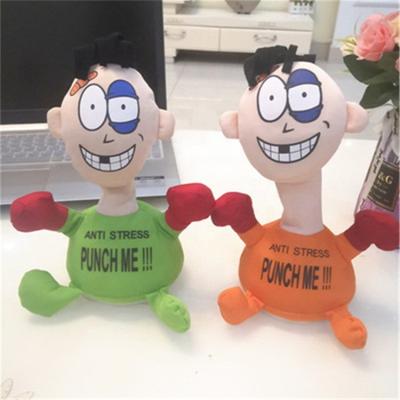 China Wholesale New Creative Gift Design Hot Selling Plush Anti Stress Punch Me Toy for sale