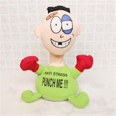 China Gift 2021 People's Depression Relief Stress Anti Stress Plush Stuffed Toy Creative Punch I for sale