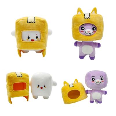 China Gift LankyBox Cute Plushie Stuffed Doll Removable Lanky Box Plush Toy Boxy Boxy for sale