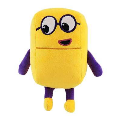 China Popular Gift Wholesale Numberblocks Plush Toys Number Sound Dolls Movie TV Series Cartoon Educational Toy for sale