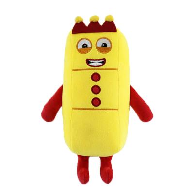 China Gift Wholesale Numberblocks Plush Toys Number Sound Dolls Movie TV Series Cartoon Educational Toy for sale