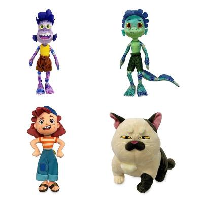 China Hot Selling Gift Pixar Anime Cartoon Toy Luca Alberto Sea Monster Plush Doll Stuffed Plush Doll For Gifts for sale