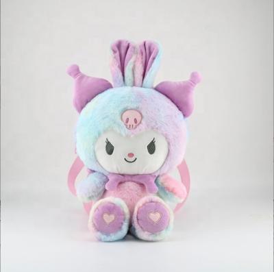 China Wholesale 25CM Anime Kawaii Kuromi Stuffed Animals Doll Plushie Pillow Soft Toys Birthday Gifts For Kids for sale