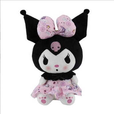 China Soft Gift 25CM Anime Sanriod Toys Kawaii Kuromi Mymelody Cinnamorol Stuffed Animals Doll Plushie Pillow Birthday Gifts Toys For Kids for sale