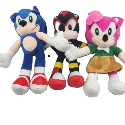 China 2022 New Sonic Cartoon Plush Toys Stuffed Duck Cat Fluffy Plush Toys Custom Cute Animal Gift For Kids for sale