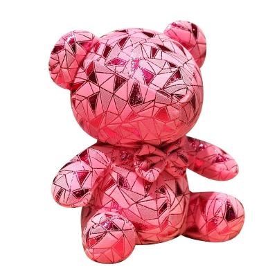 China Hot Stamping Gift New Arrival Wholesale Candy Bear Rabbit Shiny Stuffed Toys for sale