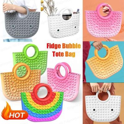 China Gift Phone Case Bag Busy Person Toy Push Sensory Push Noise Bubble for sale