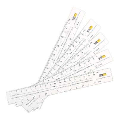 China Wintape 18cm/7inch Educare Eco-friendly Printable Rolled Measuring Ruler Wound Measuring Tape Medical Medimeter for sale