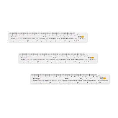 China WINTAPE Disposable Disposable Medical Printable Wound Measuring Ruler for sale