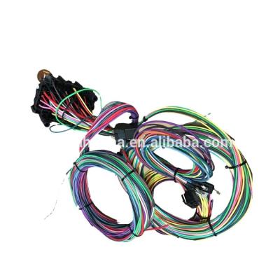 China UNIVERSAL STREET ROD HOT ROD CAR MUSCLE HARNESS NEW AUTOMOTIVE 12 CIRCUIT WIRE Automotive Wiring Harness for sale