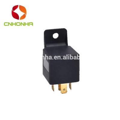 China Sealed high quality auto automotive dc relay 5 pin 12v 24v 40a electrical relay 40 amp mini spst relay for sale