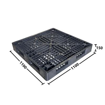 China Doesn't take up space use cheap black plastic pallets for old shipping for sale