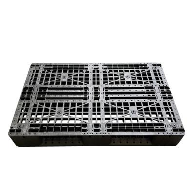 China Single Faced Professional Manufacturing 1200*800mm 100% Virgin PP Standard Sizes Heavy Duty Flat Types Tray Plastic Pallet for sale