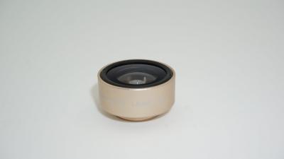 China Golden Color Cell Phone Camera Lens , Additional Camera Lens For Mobile for sale