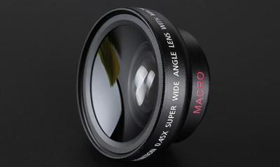 China Digital Wide Angle Phone Lens , External Lens For Mobile Camera for sale