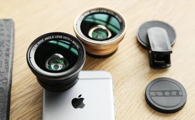 China Fixed Focus Lens Super Wide Angle Phone Camera Lens Clip For IPhone Android for sale