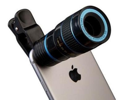 China Draagbare Smartphone-Telelens voor Mobiele Telefooncamera 18mm Kaliber Te koop