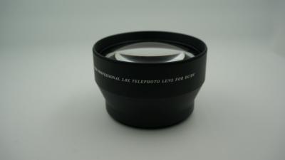 China T2.0x 49mm Short Telephoto Lens , Telephoto Camera Lens 0.35x Multiple for sale