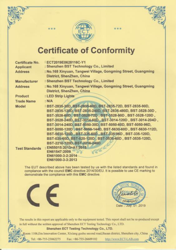 CE - Shenzhen BST Technology Co., Limited