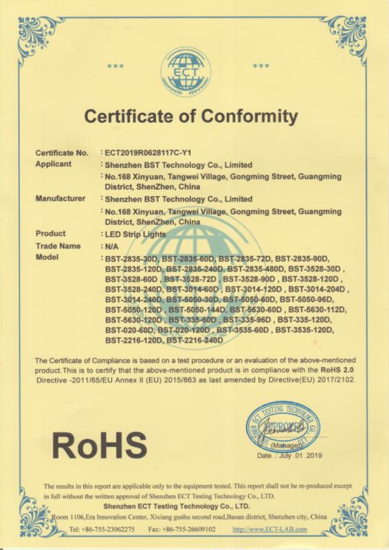 RoHS - Shenzhen BST Technology Co., Limited