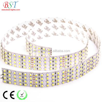 China Flexible Led PCB+LED Quad Row 24v DC 2160x 3528 Lights Quad Row Led Strip for sale