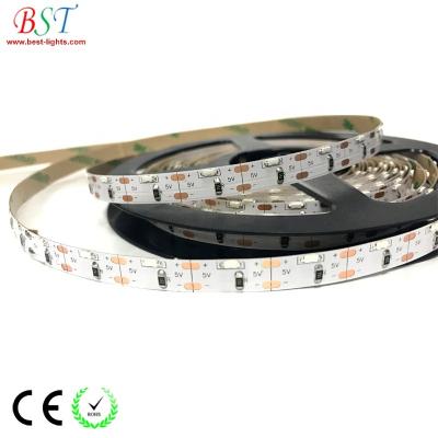 China Hotel DC5V side view smd led 335 PCB 60LEDs/M DC12V DC24V brightness of strip lights 5mm 8mm high white, red, green, blue, yellow color for sale