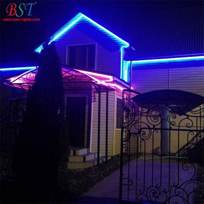 China Decorative Waterproof Garden LED Lights Rope 110V 220V Outdoor Led Building Outdoor Lighting for sale