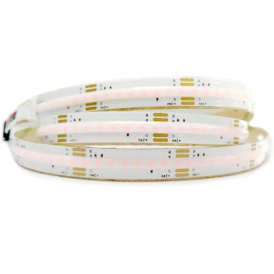 China LANDSCAPE DC12V 24V 3mm 4mm 5mm 6mm 8mm 10mm High Density No Bright Spot Dotless CCT COB Led Tape Extremely Flexible Strip 180 Degree View for sale