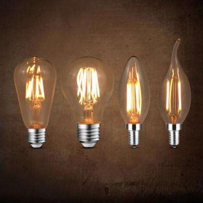 China Hotel 12v DC Led Bulb 24V Led Filament Bulb A60 A19 Led Light for sale