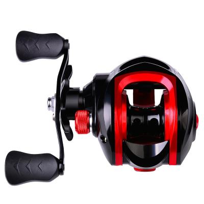 China 12 Carrete De Pesca Magnetic Speed ​​Brakes 7.2:1 Gear Ratio 10KG Max Drag Metal Drop Wheel Sea Fishing Baitcasting Reel for sale