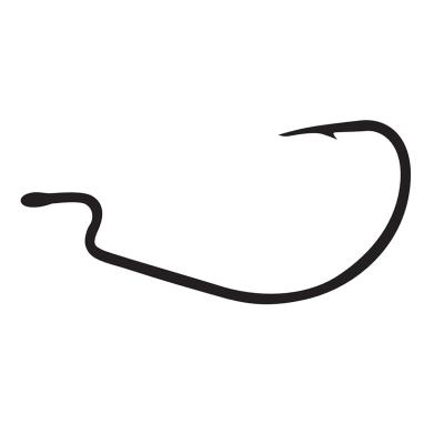 China High Strength Factory Bulk 1000pcs High Carbon Steel Soft Bait Single Worm Lure Fishhook Sea Fish Hooks for sale