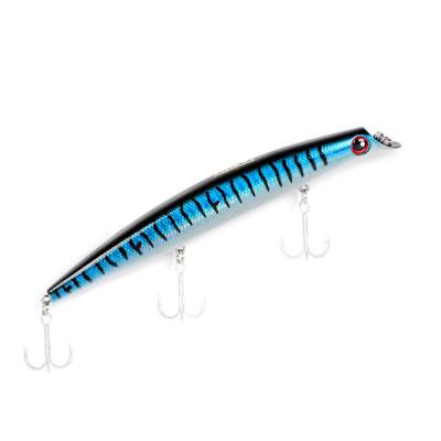 China ABS Hard Plastic Long Mount Bait 16g 120mm Water Artificial ABS Bait Fishing Minnow Wholesale Plastic Floating Lure for sale