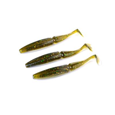 China PESCA 90mm 105mm T Plastic Soft Plastic Artificial Tackle Bait Soft Fishing Tackle Lure For Sea Bass for sale