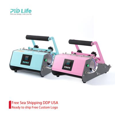 China Home Use PYD Home Life USA Sea Life USA Sea Shipping DDP RTS Pink Tumbler Teal 20 oz 30oz Heat Press Machine Sublimation for sale