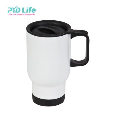 China Wholesale High Quality PYD Sustainable Life 14oz Sublimation Blanks Stainless Steel Coffee Travel Water Mugs for sale