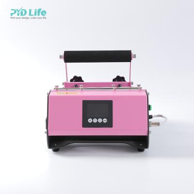 China Newest Home Use PYD Wholesale 30oz Sublimation Masks Coffee Mug Tumbler Heat Press 30oz Skinny Straight Pink Heat Press Machine for sale