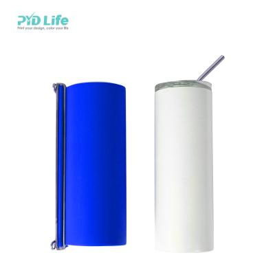 China Full Tumbler Wrap Copy Wholesale Silicone Mug Wrap Newest Tumbler PYD Lean Life RTS Sublimation Wrap For Lean Tumbler for sale