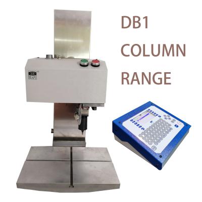 China All Metal Chassis Number Registration Machine Dot Peen Engraver License Plate Embossing Machine HUAPU LXDBE1T1180 for sale