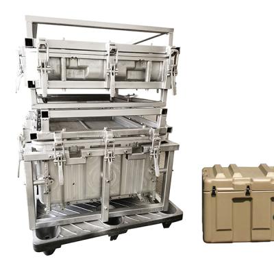 China For production used OEM mold rotomolding plastic container for used newspaper for sale