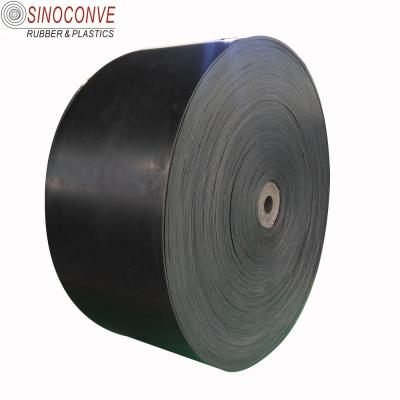 China Construction worksÂ   Canvas Belt nn100 Nylon Core No Elongation Oil Resistant Endless Rubber Conveyor Belt for sale