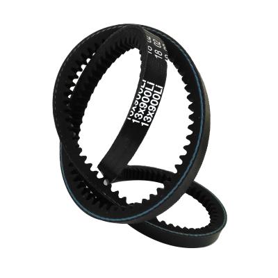 China Compressor CR Cogged Tooth Power Transmission Rubber Belt Automatic Fan Rubber Belt for sale